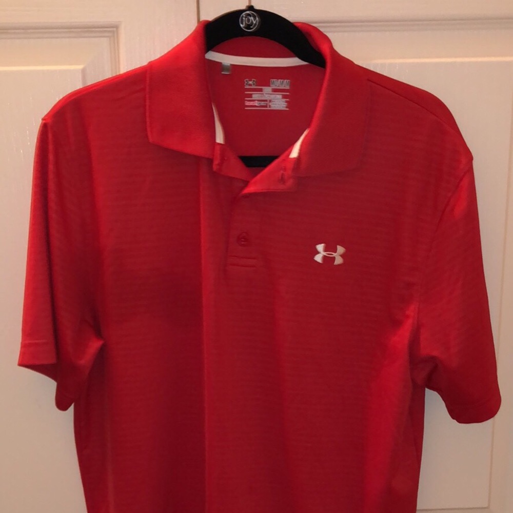 Mens underarmour collard shirt